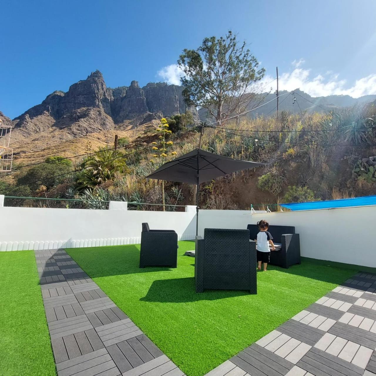 Casa Camino Tamadaba Apartment อากาเอเต ภายนอก รูปภาพ